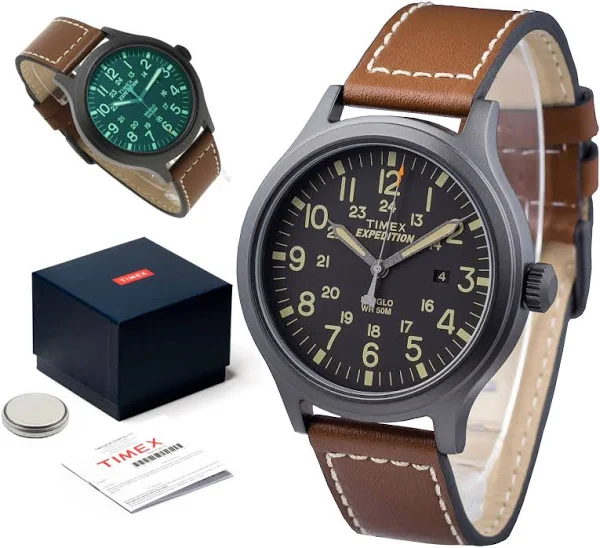 Zegarek Męski Timex Expedition Podświetlenie Datownik Wodoodporny Stylowy