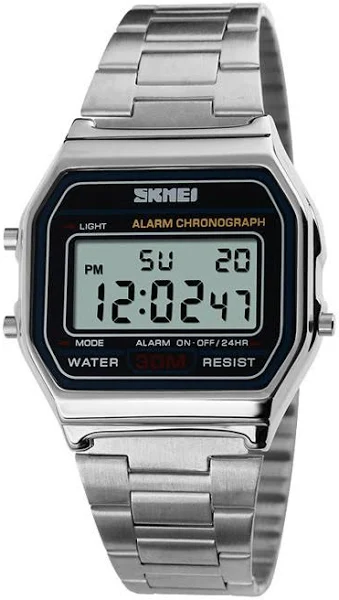 Skmei Zegarek męski bransoleta retro klasyk