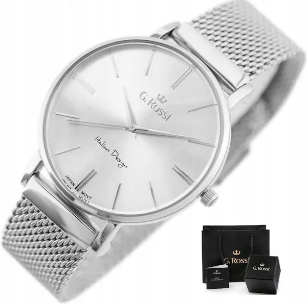 Zegarek Damski G. Rossi Ralfia +box +grawer mesh