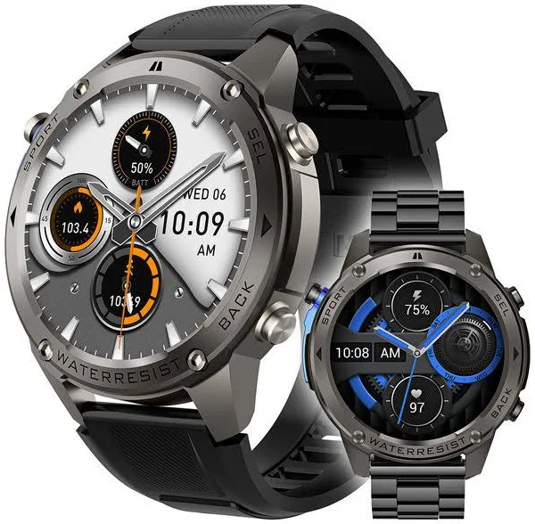 Smartwatch Męski Gps Wodoodporny Menu Polskie Sport Rozmowy Smart Watch Pl