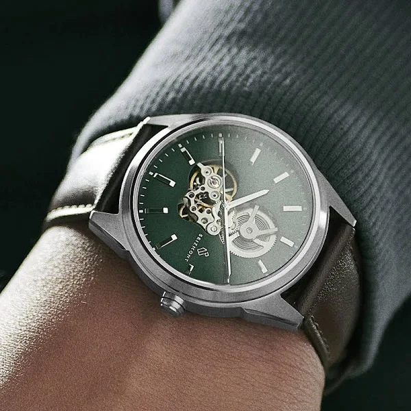 Seizmont Zegarek automatyczny z widocznym mechanizmem Tony Cor