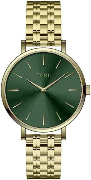 Zegarek damski TORII G28GB.FG zielony fashion klasyczny