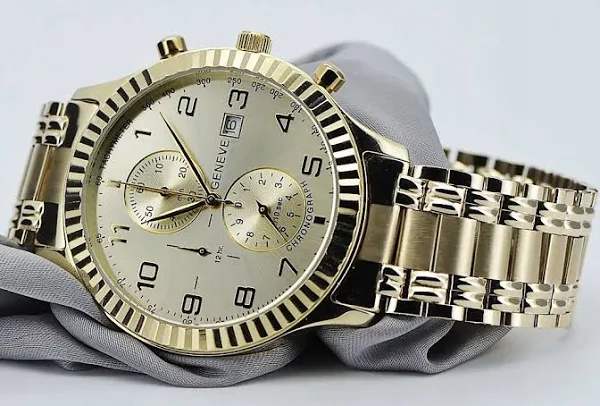 zegarek męski z 14k 585 Geneve