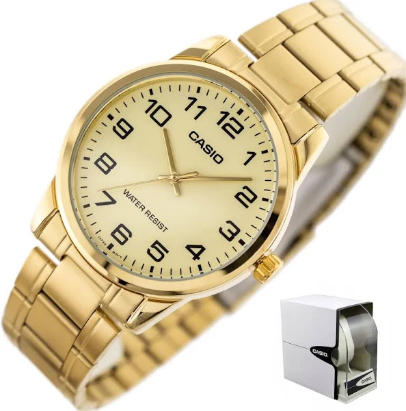 Zegarek Męski Casio Altman+box +grawer stalowy cyfry bransoleta