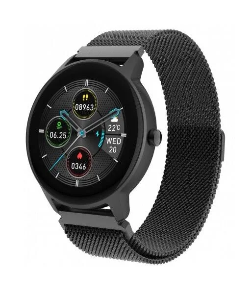 Forever ForeVive 2 Slim SB-325 Czarny Smartwatch