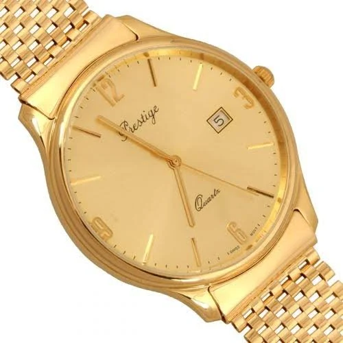 Złoty zegarek męski Geneve Zv279