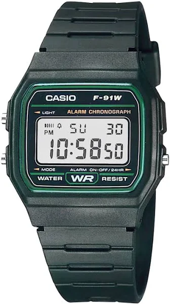 Zegarek Męski Casio Cyfrowy Czarny Pudełko