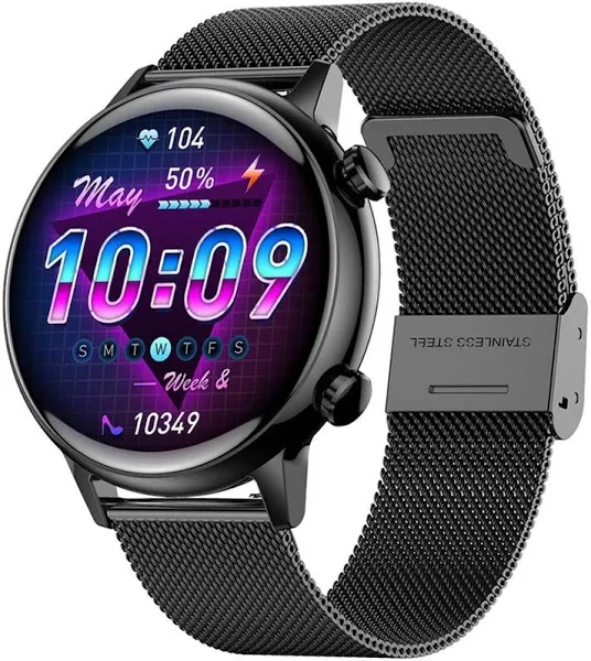 Manta Alexa Mini Czarny Smartwatch