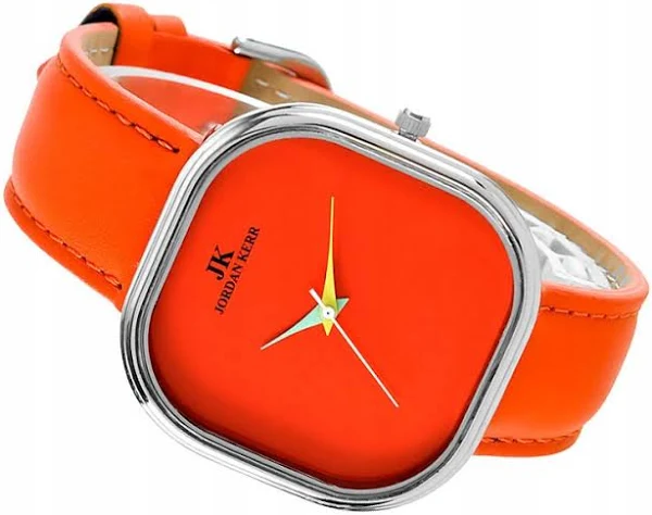 Kwadratowy Damski Zegarek Jordan Kerr Na Pasku