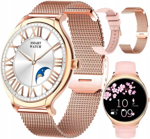 Smartwatch damski Rubicon Sms Kroki Puls Ekg