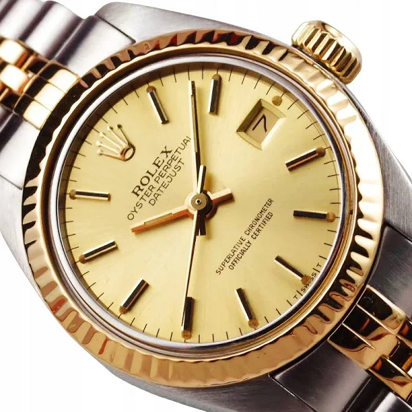 Rolex Oyster Perpetual zegarek damski Ref.6917 18K/SS+ Jubilee Vintage 1982