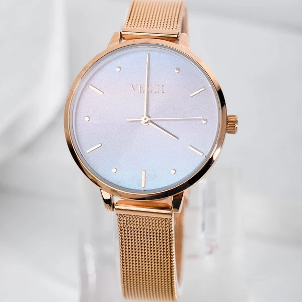 Zegarek Vezzi z kolorową tarczą