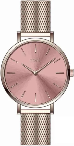 Zegarek damski TORII R28RS.CR różowy fashion klasyczny