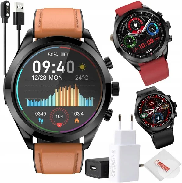 Zegarek Do Pomiaru Cukru Glukometr Pomiar Glukozy Dla Iphone Samsung Xiaomi