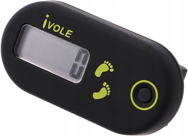 Męski Cyfrowy Zegarek Fitness Tracker Kieszonkowy Krokomierz Mini Krokomier