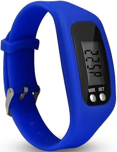 krokomierz Zegarek z wyświetlaczem LCD Prosta obsługa Walking Fitness Tracker Opaska na nadgarstek Cyfrowy Licznik kroków