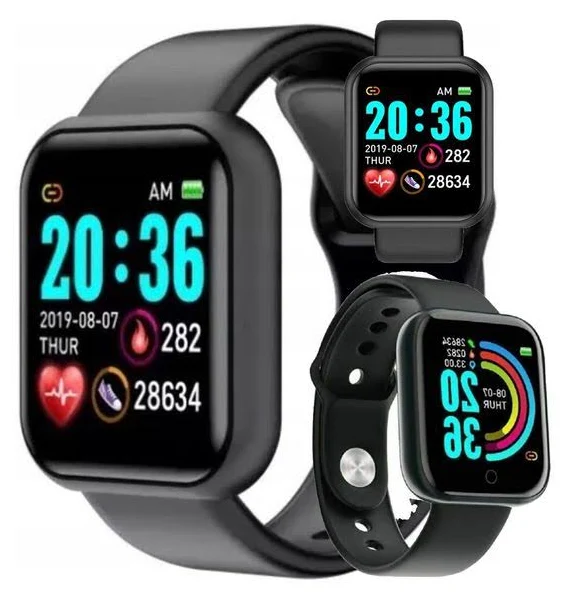 Smartwatch Zegarek Fitnes Gps Pulsometr Krokomierz