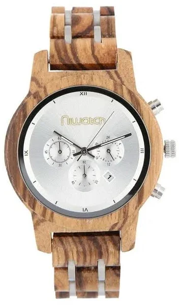 Damski zegarek drewniany Niwatch chrono