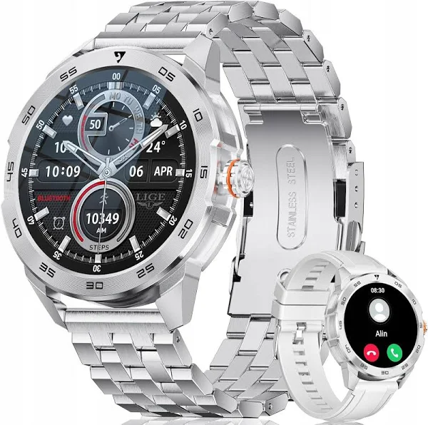 Smartwatch Zegarek Pulsometr Krokomierz Bluetooth Lige Ip67 Android Ios Pro