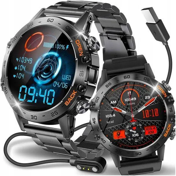 Zegarek Smartwatch Męski 360x360 Rozmowy Menu Pl Wodoodporny Gratisy
