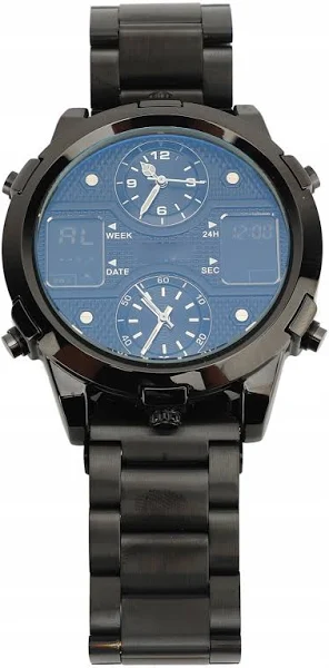 Męski zegarek na rękę z budzikiem Modny wodoodporny zegarek o dugości Qt