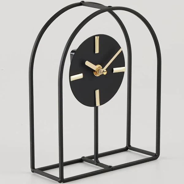 industrialny zegar stojący sleek