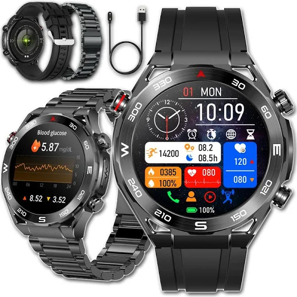 Smartwatch Zegarek Ekg Glukoza Hrv
