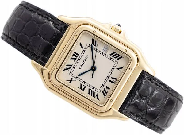 Zegarek Cartier Panthere Medium 18K Żółte Złoto 28MM Kwarcowy Ref. 88397