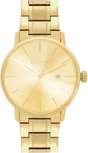 Zegarek na bransolecie w złotym kolorze