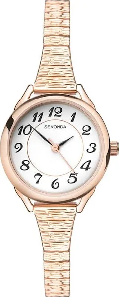 Zegarek damski Sekonda 2639 różowe złoto