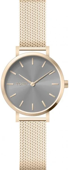 Zegarek damski TORII L28LS.AL różowe złoto fashion klasyczny