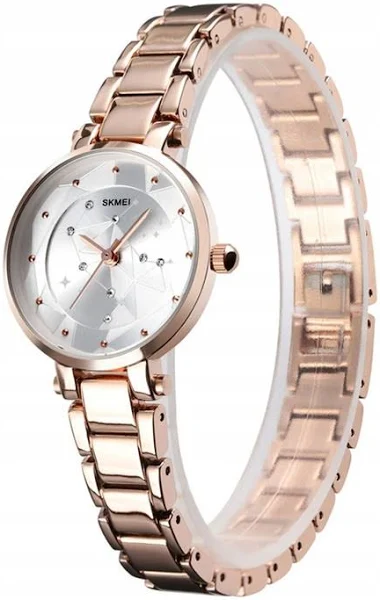 Zegarek damski Skmei /bransoleta różowe złoto