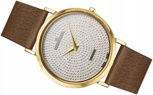 Jordan Kerr Damski Zegarek J.Kerr Pasek Skórzany Brązowy