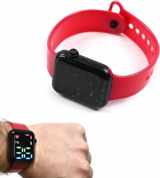 Zegarek Elektroniczny Led Jak Smartwatch Dla Dzieci Różne