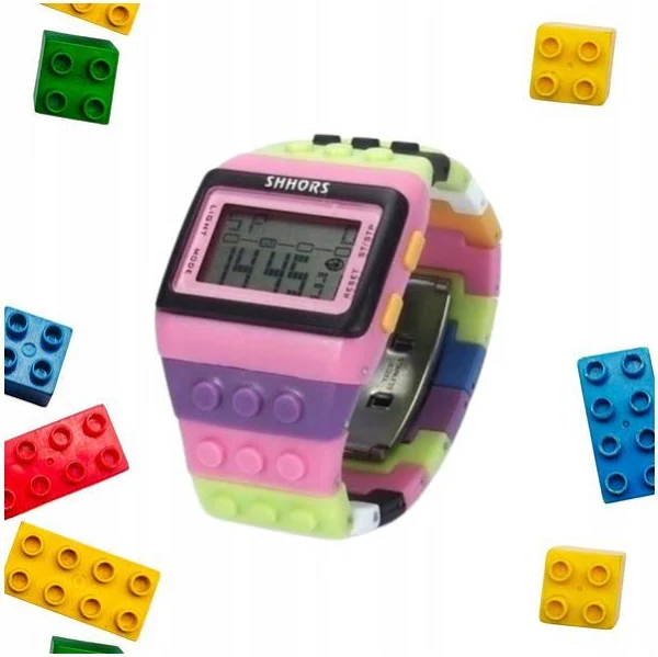 Klockowy Cyfrowy Zegarek Dla Dziecka Regulowany Różne