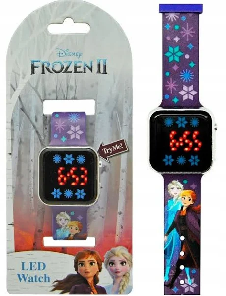 Zegarek led cyfrowy Frozen z kalendarzem FZN4733 Kids
