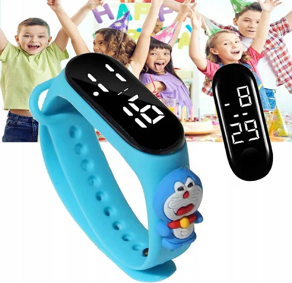 Zegarek Dla Dzieci Led Smartwatch Dotykowy Opaska Na Prezent Świnka