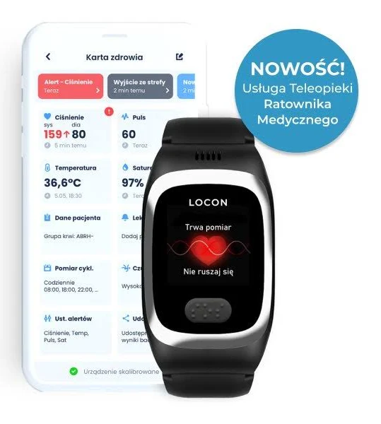 Locon Life Premium Opaska Sos Dla Seniora