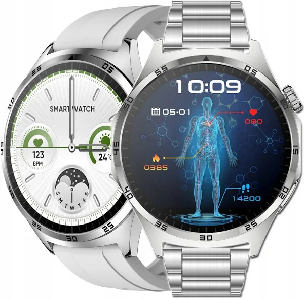 Smartwatch Zegarek Ekg Glukoza Menu