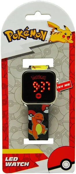 Zegarek cyfrowy LED Pokemon z kalendarzem POK4322 Kids