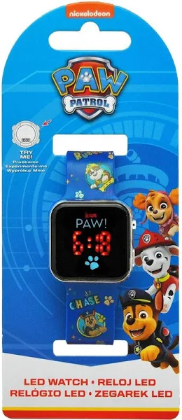 Psi Patrol Kids Zegarek LED z kalendarzem