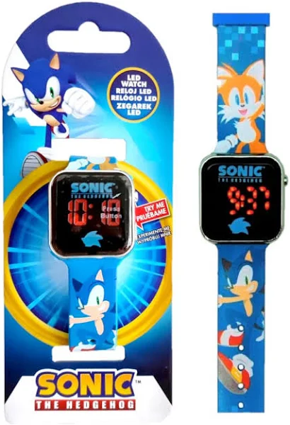 Euroswan Sonic Kids Zegarek cyfrowy LED