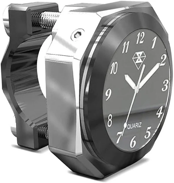 Zegarek na kierownice do Honda Rebel 1100 / 500 CMX Craftride z uchwytem na kierownice LK2 chrom