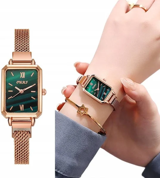 Zegarek damski Modny Klasyczny kwadrat