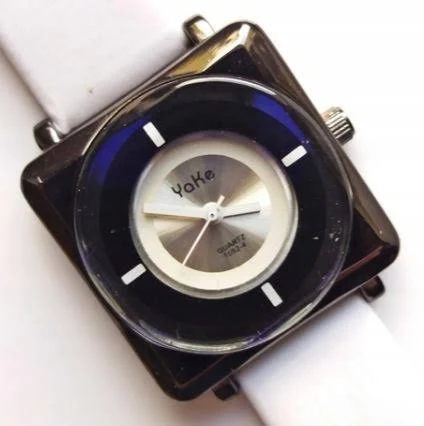 Zegarek Damski Kwadrat Yake Ekoskóra Blog