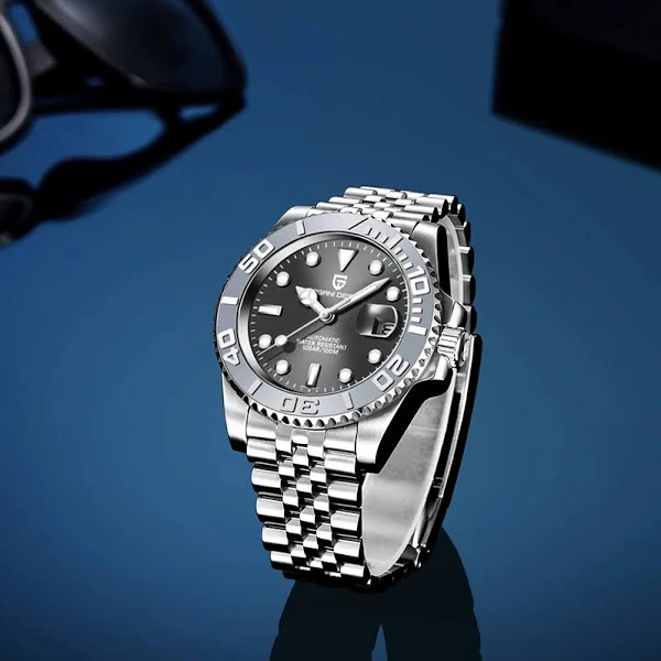 2023 PAGANI Design nowy luksusowy męski zegarek mechaniczny szafirowy zegarek automatyczny ze stali