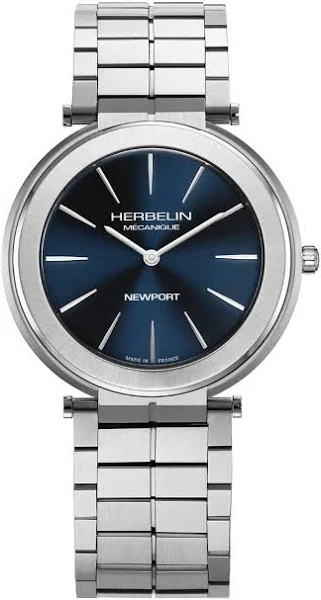 Zegarek męski Herbelin Newport Slim Mechanical 1222B15S
