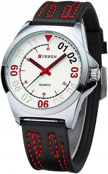 Zegarek męski Curren analog pasek skóra zcx20