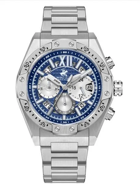 Beverly Hills Polo Club Zegarek męski BEVERLY HILLS BP3743X fashion