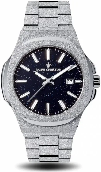 męski zegarek Ralph Christian ze stalowym paskiem The Frosted Stellar